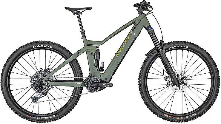 Scott Herren E-Mountainbike 29" Ransom eRIDE 910 2022 grün   Größe: M   286520 Auf Lager Herren M