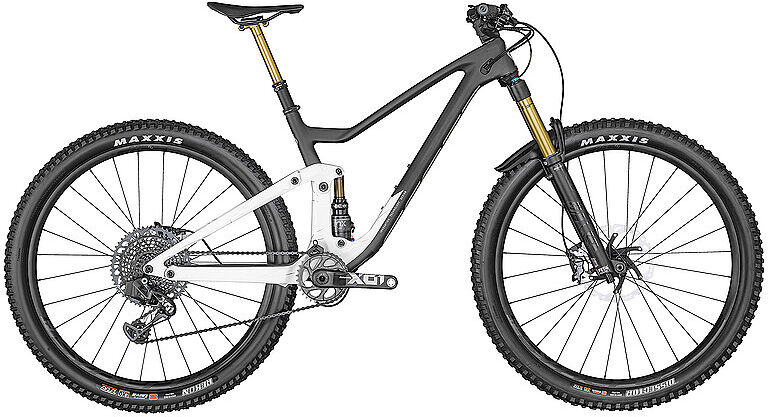 Scott Mountainbike 29" Genius 900 Tuned AXS 2022 schwarz   Größe: XL   286299 Auf Lager Unisex XL