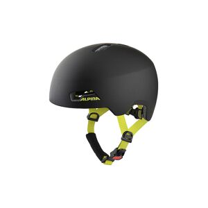 ALPINA Kinder Fahrradhelm Hackney schwarz   Größe: 47-51   A9743 Auf Lager Unisex 47-51