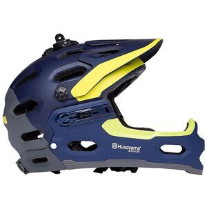 Husqvarna MTB-Helm Accelerate Super 3R blau   Größe: 52-56   9800000081 Auf Lager Unisex 52-56