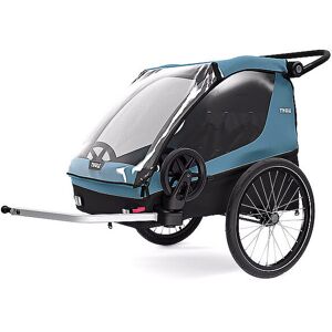 THULE 3in1 Fahrradanhänger für Kinder, Hunde oder Lasten Thule Courier schwarz   10102001 Auf Lager Unisex EG