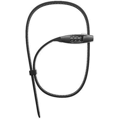 ABUS Fahrradschloss Combiflex TravelGuard 70 schwarz EG ABUS Fahrradschloss Combiflex TravelGuard 70 schwarz EG