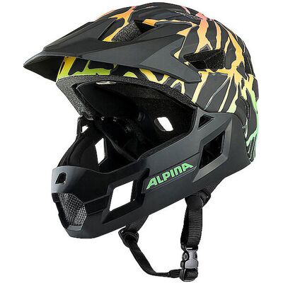 ALPINA Kinder Fullface MTB-Helm Rupi schwarz EG ALPINA Kinder Fullface MTB-Helm Rupi schwarz EG