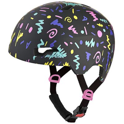 ALPINA Kinder Fahrradhelm Hackney schwarz EG ALPINA Kinder Fahrradhelm Hackney schwarz EG