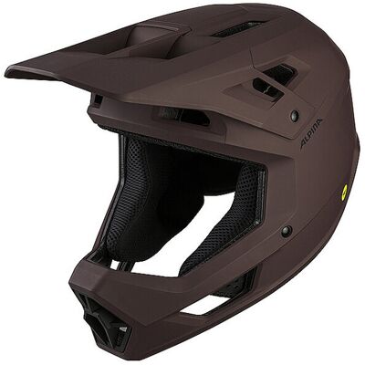ALPINA Fahrradhelm Fullface Pikes Mips braun 52-55CM 52-55CM ALPINA Fahrradhelm Fullface Pikes Mips braun 52-55CM 52-55CM