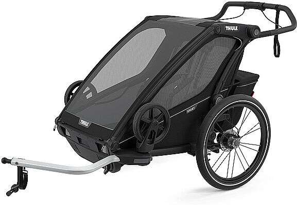 THULE Fahrradanhänger Chariot Sport 2 schwarz   10201023 Auf Lager Unisex EG