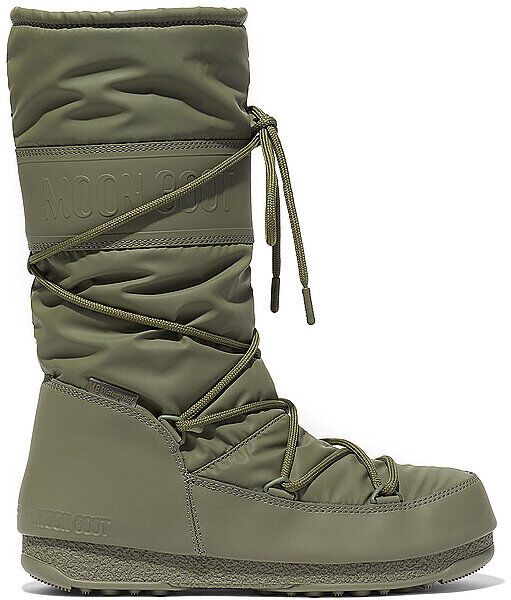 MOON BOOT Damen Schneestiefel High Rubber WP olive   Größe: 36   24010200 Auf Lager Damen 36