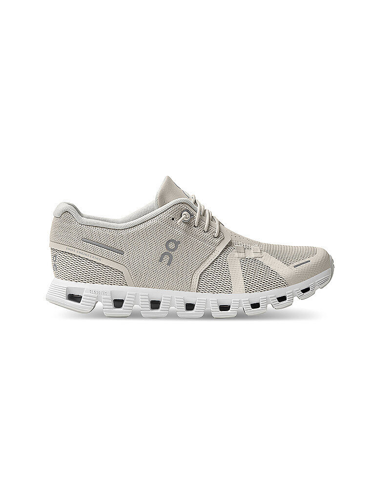 ON Damen Laufschuhe Cloud 5 PEARL / WHITE weiß   Größe: 40.5   59 Auf Lager Damen 40.5