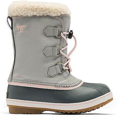SOREL Kinder Winterstiefel Yoot PAC Nylon hellgrau 32 32 SOREL Kinder Winterstiefel Yoot PAC Nylon hellgrau 32 32