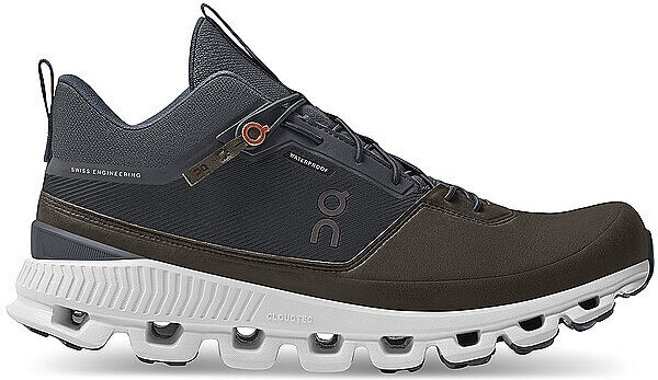 ON Herren Schuhe Cloud Hi Waterproof INK BROWN braun   Größe: 44.5   28 Auf Lager Herren 44.5