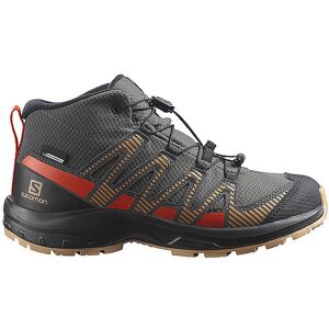 SALOMON Kinder Wanderschuhe XA Pro V8 Mid CSWP grau   Größe: 37   L41728500 Auf Lager Unisex 37