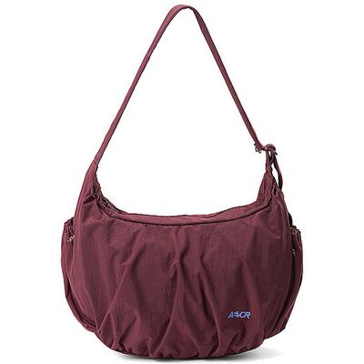 AEVOR Damen Umhängetasche Slouchy 23L dunkelrot EG AEVOR Damen Umhängetasche Slouchy 23L dunkelrot EG