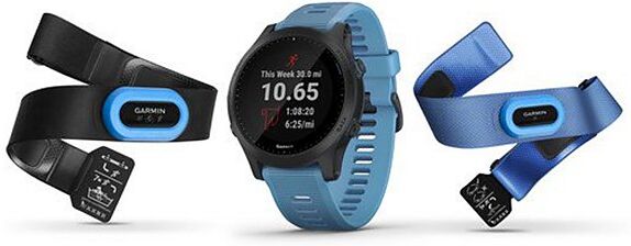 Garmin GPS-Multisportuhr Forerunner 945 Triathlon-Bundle schwarz   X 010-02063-11 Auf Lager Unisex EG