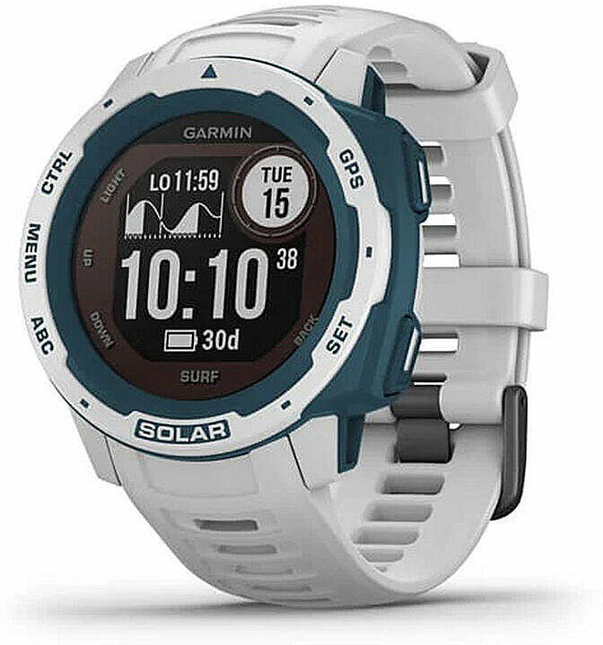 Garmin GPS-Sportuhr Instinct® Solar Surf grau   X 010-02293-08 Auf Lager Unisex EG