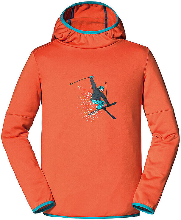 SCHÖFFEL Kinder Hoodie Schneeferner orange   Größe: 164   1040138 23434 Auf Lager Unisex 164