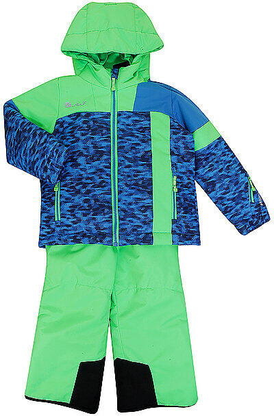 STUF Jungen Skianzug Print grün   Größe: 98   2027766 Auf Lager Unisex 98