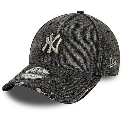 NEW ERA Herren Kappe Acid Wash Denim 9FORTY NY schwarz EG NEW ERA Herren Kappe Acid Wash Denim 9FORTY NY schwarz EG