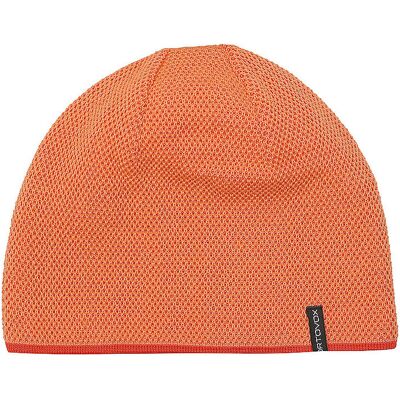 ORTOVOX Mütze Merino Logo Knit orange EG ORTOVOX Mütze Merino Logo Knit orange EG