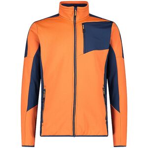 CMP Herren Fleecejacke Striped Stretch orange   Größe: 56   34E7587 Auf Lager Herren 56