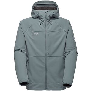 MAMMUT Herren Softshelljacke Ultimate Comfort Hoodie silber XL XL MAMMUT Herren Softshelljacke Ultimate Comfort Hoodie silber XL XL