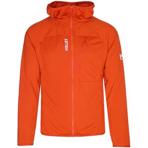MILLET Herren Fleecejacke Looka 3 Hoodie rot M M MILLET Herren Fleecejacke Looka 3 Hoodie rot M M