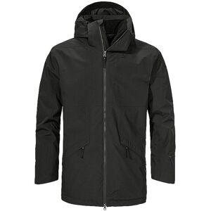 SCHÖFFEL Herren WInterparka Malkay Hoodie schwarz 48 48 SCHÖFFEL Herren WInterparka Malkay Hoodie schwarz 48 48