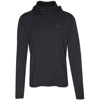 ARCTERYX Herren Funktionsshirt Cormac UV50 Hoodie schwarz S S ARCTERYX Herren Funktionsshirt Cormac UV50 Hoodie schwarz S S