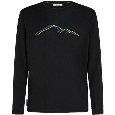 ICEBREAKER Herren Unterziehshirt Rain Ridge 150 Tech schwarz S S ICEBREAKER Herren Unterziehshirt Rain Ridge 150 Tech schwarz S S