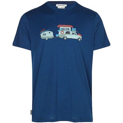 ICEBREAKER Herren Funktionsshirt Transportage 150 Tech Lite dunkelblau L L ICEBREAKER Herren Funktionsshirt Transportage 150 Tech Lite dunkelblau L L