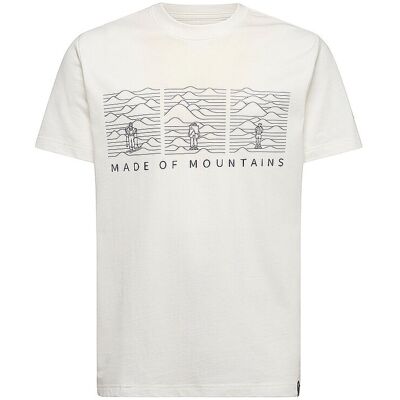 LA SPORTIVA Herren Klettershirt Made Of Mountain weiss M M LA SPORTIVA Herren Klettershirt Made Of Mountain weiss M M