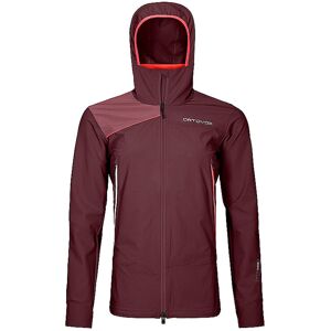 ORTOVOX Damen Softshelljacke Pala Hoodie dunkelrot   Größe: XS   62166 Auf Lager Damen XS