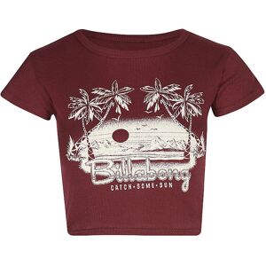 BILLABONG Damen Beachshirt Catch Some Sun Cropped beere S S BILLABONG Damen Beachshirt Catch Some Sun Cropped beere S S