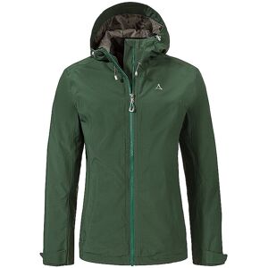 SCHÖFFEL Damen Wanderjacke Yew 2L ZipIn Hoodie dunkelgrün 36 36 SCHÖFFEL Damen Wanderjacke Yew 2L ZipIn Hoodie dunkelgrün 36 36