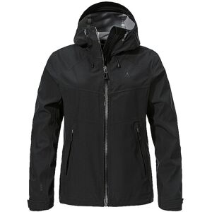 SCHÖFFEL Damen Wanderjacke Cascata 3L Hoodie schwarz 46 46 SCHÖFFEL Damen Wanderjacke Cascata 3L Hoodie schwarz 46 46