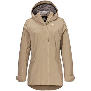 SCHÖFFEL Damen Wanderparka Style Circ 2L Hoodie beige 42 42 SCHÖFFEL Damen Wanderparka Style Circ 2L Hoodie beige 42 42