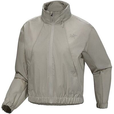 ARCTERYX Damen Windbreaker Naya Cropped Stow Hoodie grau S S ARCTERYX Damen Windbreaker Naya Cropped Stow Hoodie grau S S