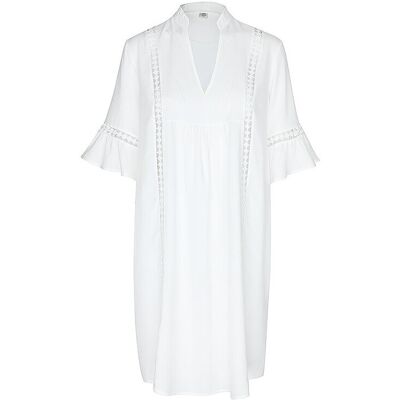 BOMAIN Damen Kleid weiss L L BOMAIN Damen Kleid weiss L L