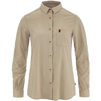 FJÄLLRÄVEN Damen Bluse Oevik Lite Uni beige XS XS FJÄLLRÄVEN Damen Bluse Oevik Lite Uni beige XS XS