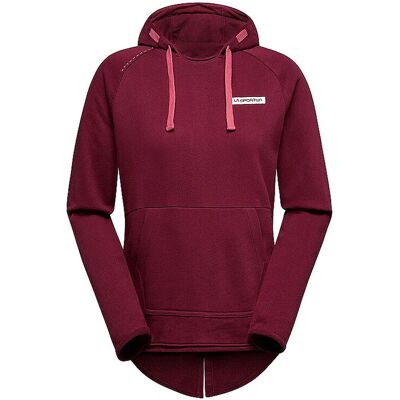 LA SPORTIVA Damen Kletterhoodie Telendos Hoodie dunkelrot XS XS LA SPORTIVA Damen Kletterhoodie Telendos Hoodie dunkelrot XS XS