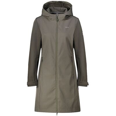 MERU Damen Winter Softshellmantel Touloluse Hoodie grau 46 46 MERU Damen Winter Softshellmantel Touloluse Hoodie grau 46 46