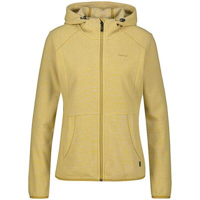 MERU Damen Fleecejacke Lourosa Striped Hoodie olive 40 40 MERU Damen Fleecejacke Lourosa Striped Hoodie olive 40 40