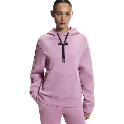 ON Damen Laufhoodie Focus Tech rosa L L ON Damen Laufhoodie Focus Tech rosa L L