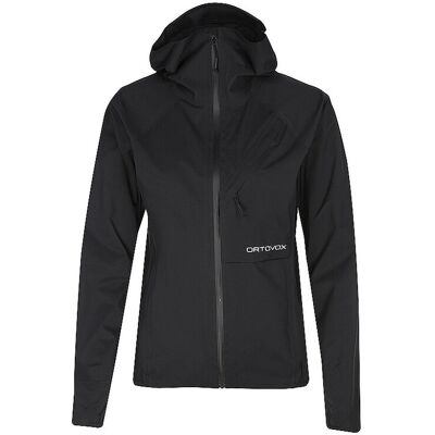 ORTOVOX Damen Wanderjacke Trace 2.5L Hoodie schwarz M M ORTOVOX Damen Wanderjacke Trace 2.5L Hoodie schwarz M M