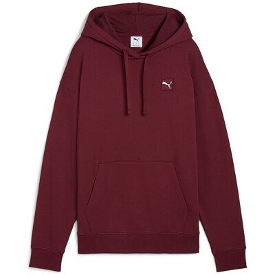 Puma Damen Hoodie Elevated Comfort dunkelrot XL XL Puma Damen Hoodie Elevated Comfort dunkelrot XL XL