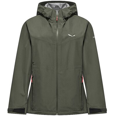 SALEWA Damen Wanderjacke Puez 2.5L Powertex olive 34 34 SALEWA Damen Wanderjacke Puez 2.5L Powertex olive 34 34