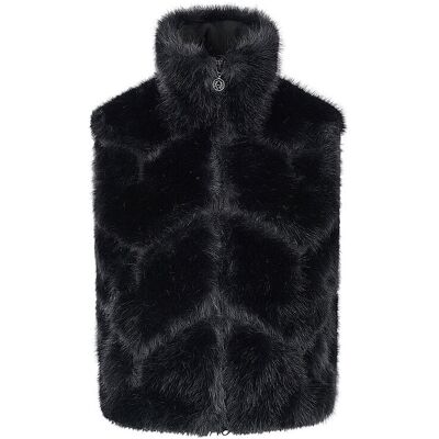 SPORTALM Damen Weste Fake Fur schwarz 38 38 SPORTALM Damen Weste Fake Fur schwarz 38 38