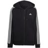 Adidas Damen Kapuzenjacke Essentials 3-Streifen French Terry Regular schwarz   Größe: XL   IC8769 Auf Lager Damen XL