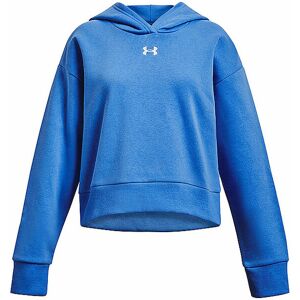 UNDER ARMOUR Mädchen Hoodie UA Rival Fleece Cropped blau   Größe: 140-152   1379517 Auf Lager Unisex 140-152