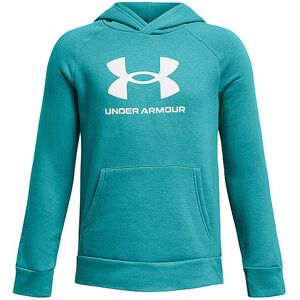 UNDER ARMOUR Jungen Hoodie UA Rival Fleece türkis   Größe: 140-152   1379791 Auf Lager Unisex 140-152