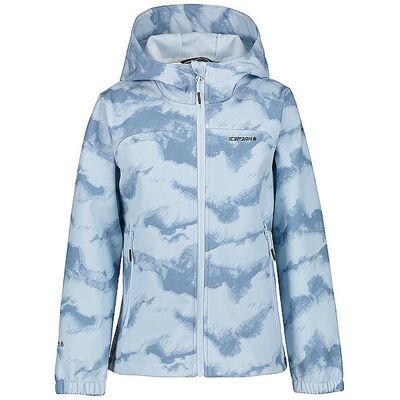 ICEPEAK Mädchen Softshelljacke Kobryn JR Hoodie hellblau 140 140 ICEPEAK Mädchen Softshelljacke Kobryn JR Hoodie hellblau 140 140